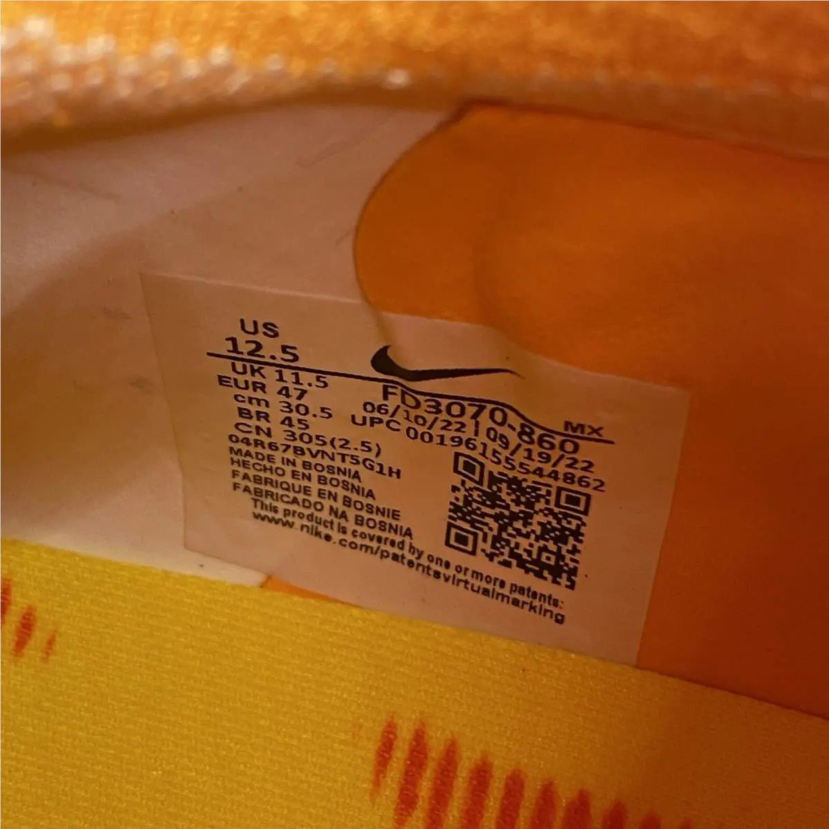 Nike shoes - Phantom Gx - Phantom - FD3070-860 - Yellow 4