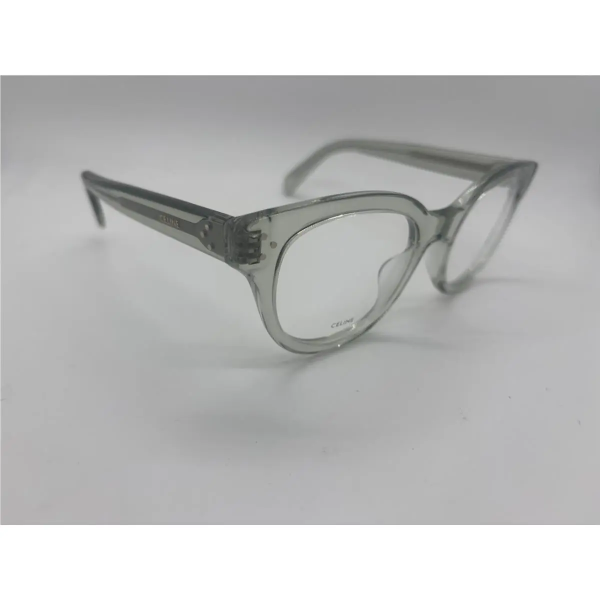 Celine CL50109U 093 Clear Round Eyeglasses 51-20-145mm Comes W/full Set