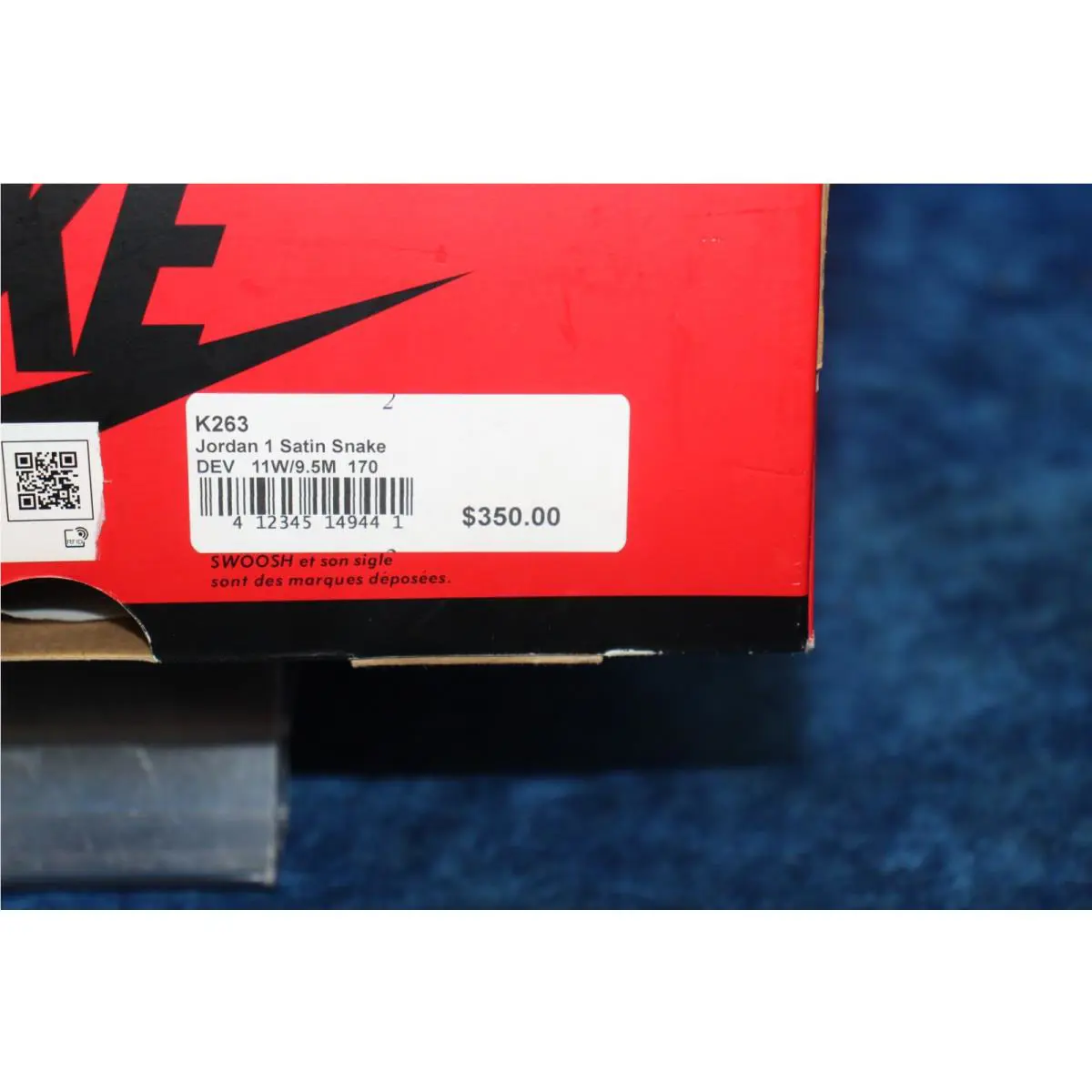 Nike shoes - Air Jordan 1 - Air - CD0461-601 - Red (UPC: 0194493889140) 16