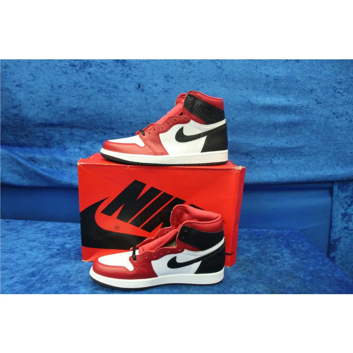 Nike shoes - Air Jordan 1 - Air - CD0461-601 - Red (UPC: 0194493889140) 0