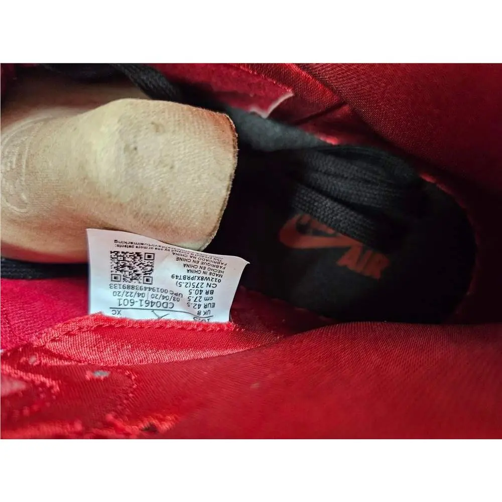 Nike shoes - Air Jordan 1 Retro OG - CD0461-601 - Red (UPC: 0194493889133) 0