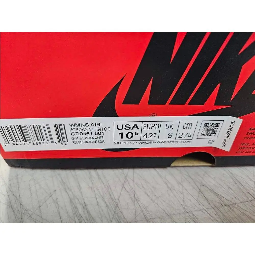 Nike shoes - Air Jordan 1 Retro OG - CD0461-601 - Red (UPC: 0194493889133) 3