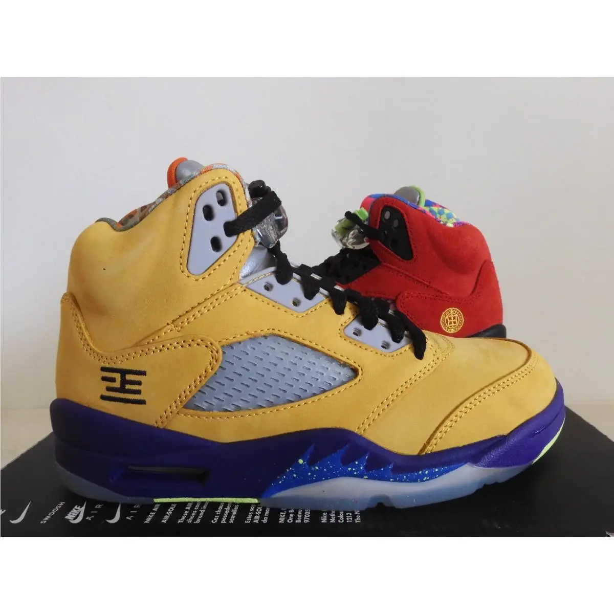 Nike shoes - Air Jordan 5 - Air - CZ5725-700 - Multicolor (UPC: 194498139486) 0