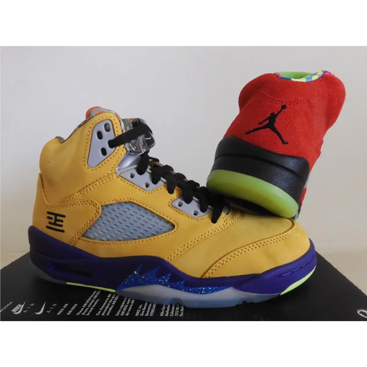 Nike shoes - Air Jordan 5 - Air - CZ5725-700 - Multicolor (UPC: 194498139486) 1