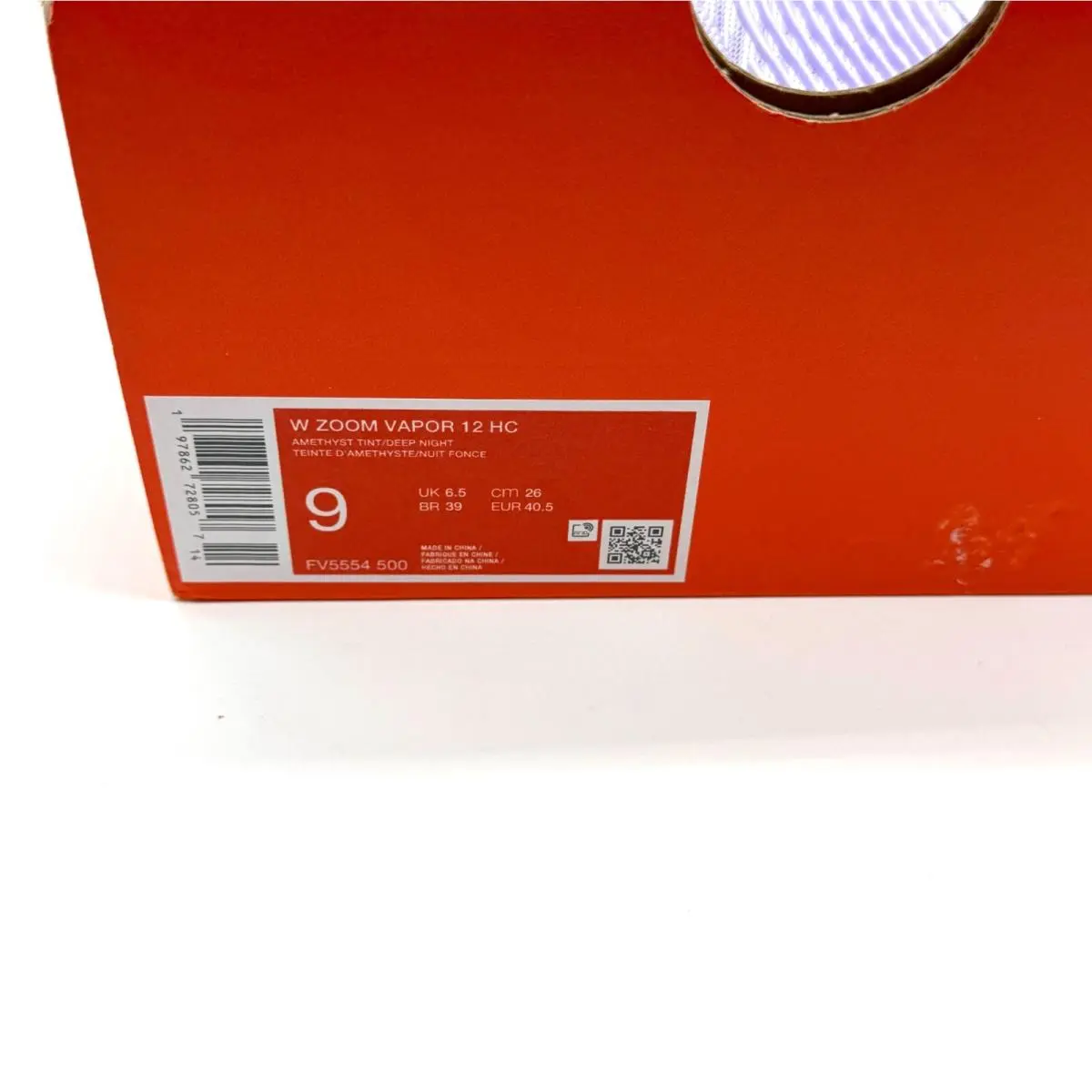 Nike shoes - Nike Vapor 12 - Vapor - FV5554-500 - Purple (UPC: 197862728057) 8