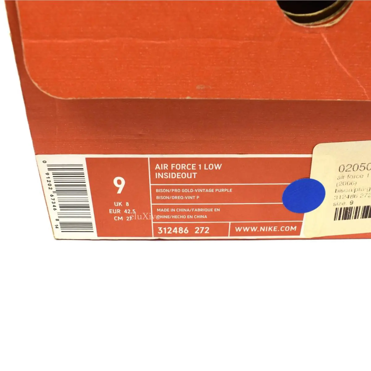 Nike shoes - Nike Air Force 1 - Air Force - 312486-272 - Brown 10