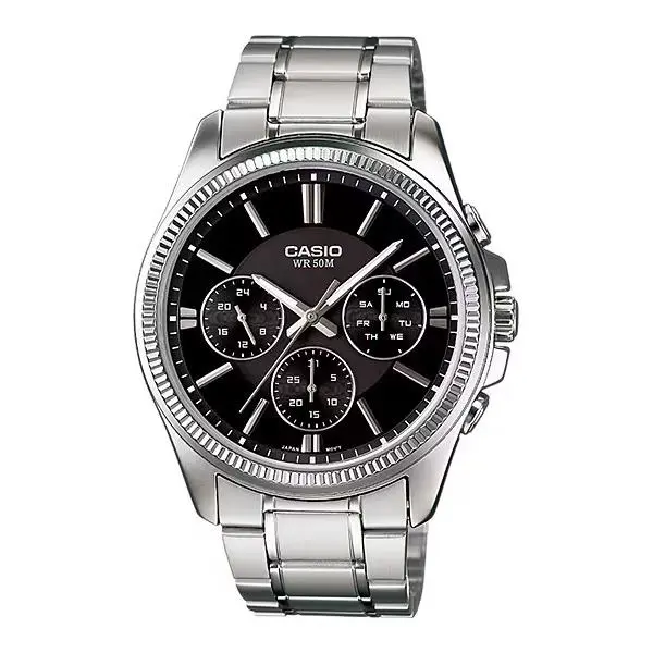 Casio MTP-1375D-1A Black Dial Men’s Watch