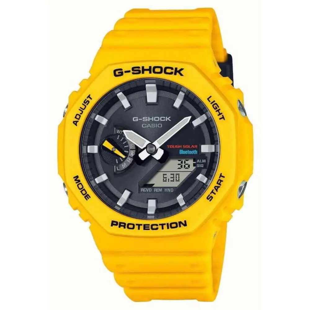 G-shock GA-B2100C-9A GAB2100C-9 Bluetooth Solar Men Yellow by Casio
