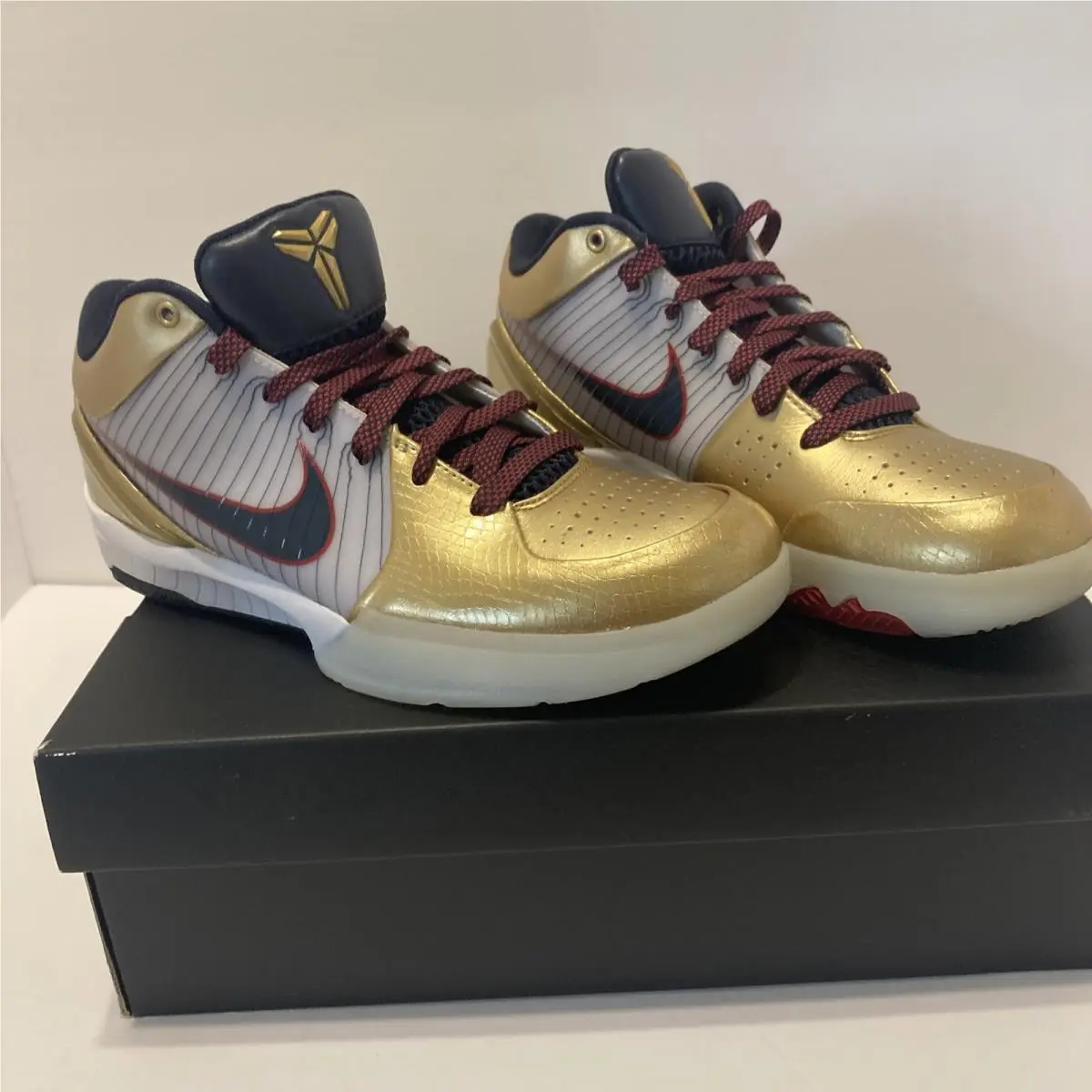 Nike shoes - Nike Zoom Kobe 4 - Zoom Kobe - FQ3544-100 - Gold 4
