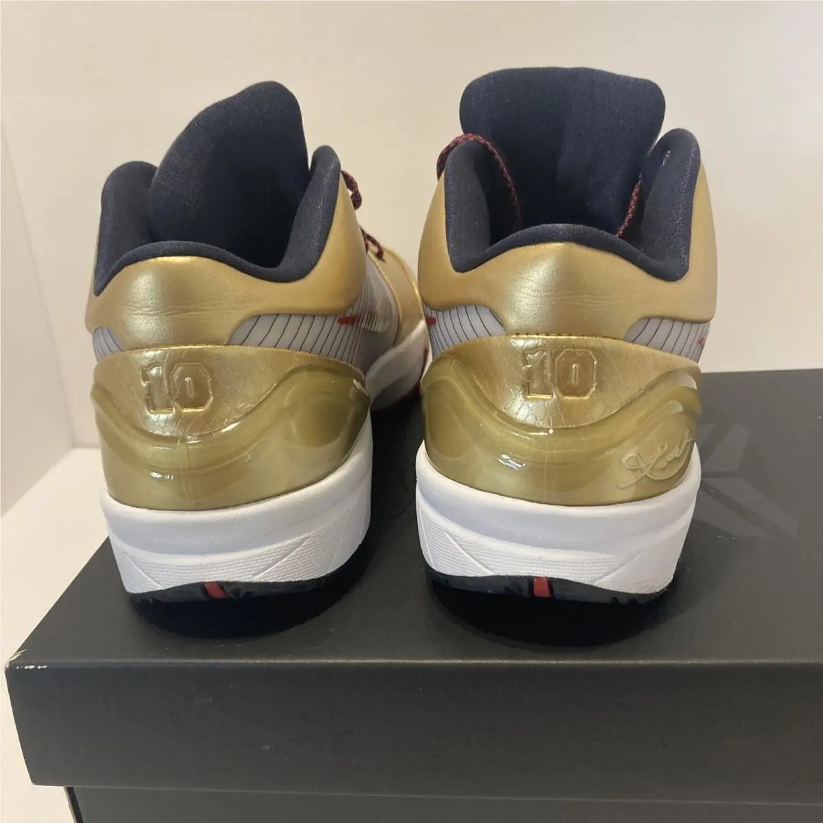 Nike shoes - Nike Zoom Kobe 4 - Zoom Kobe - FQ3544-100 - Gold 5