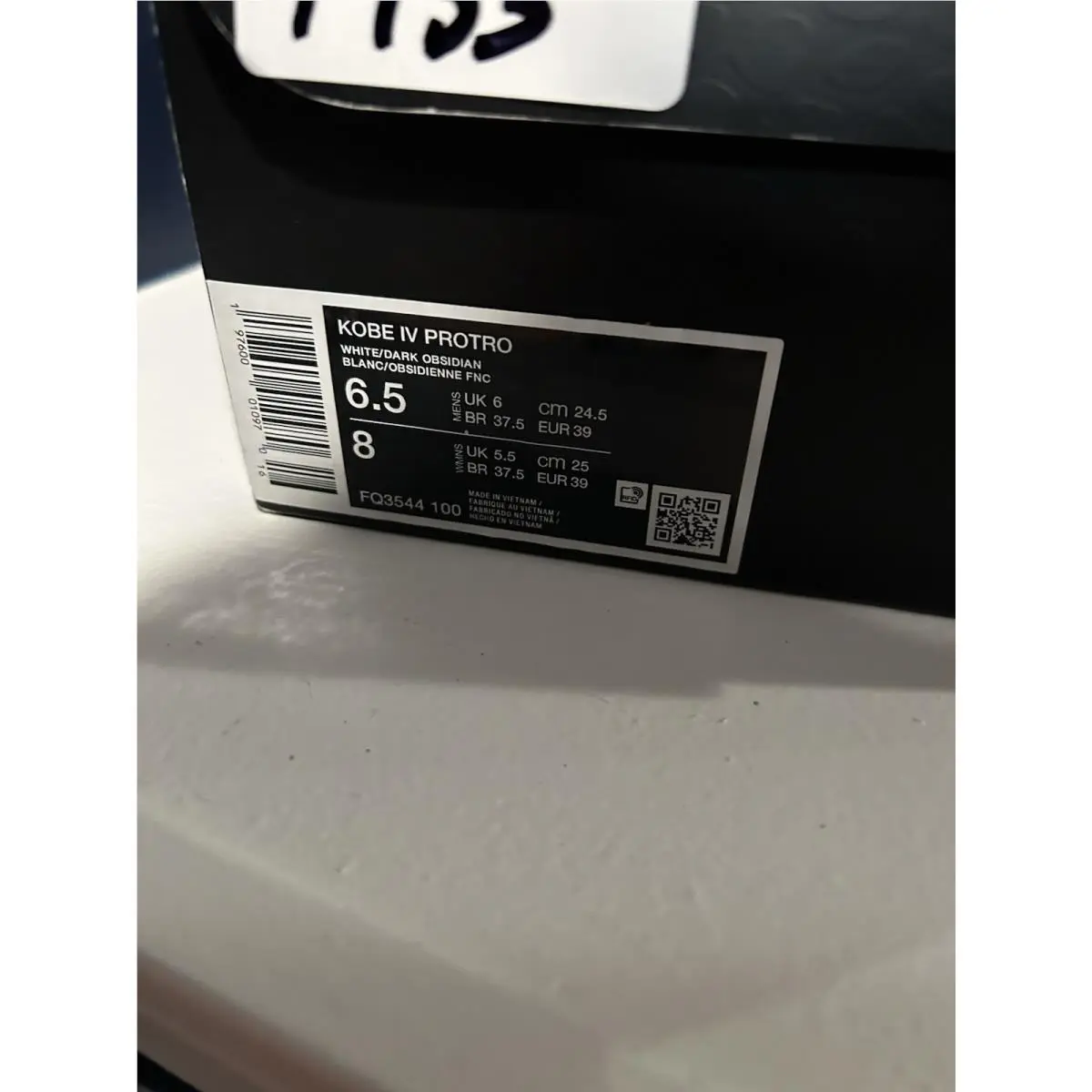 Nike shoes - Kobe - Kobe - Fq3544-100 - Gold 5