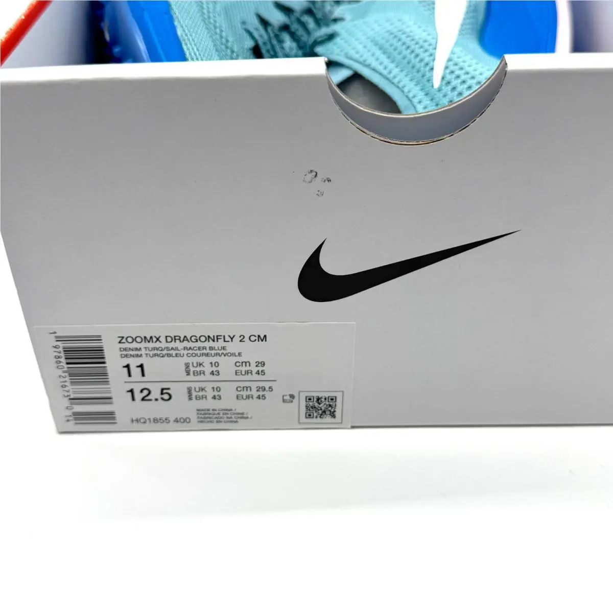 Nike shoes - Nike Zoomx Dragonfly 2 - Zoomx Dragonfly - HQ1855-400 - Blue (UPC: 197860216730) 8