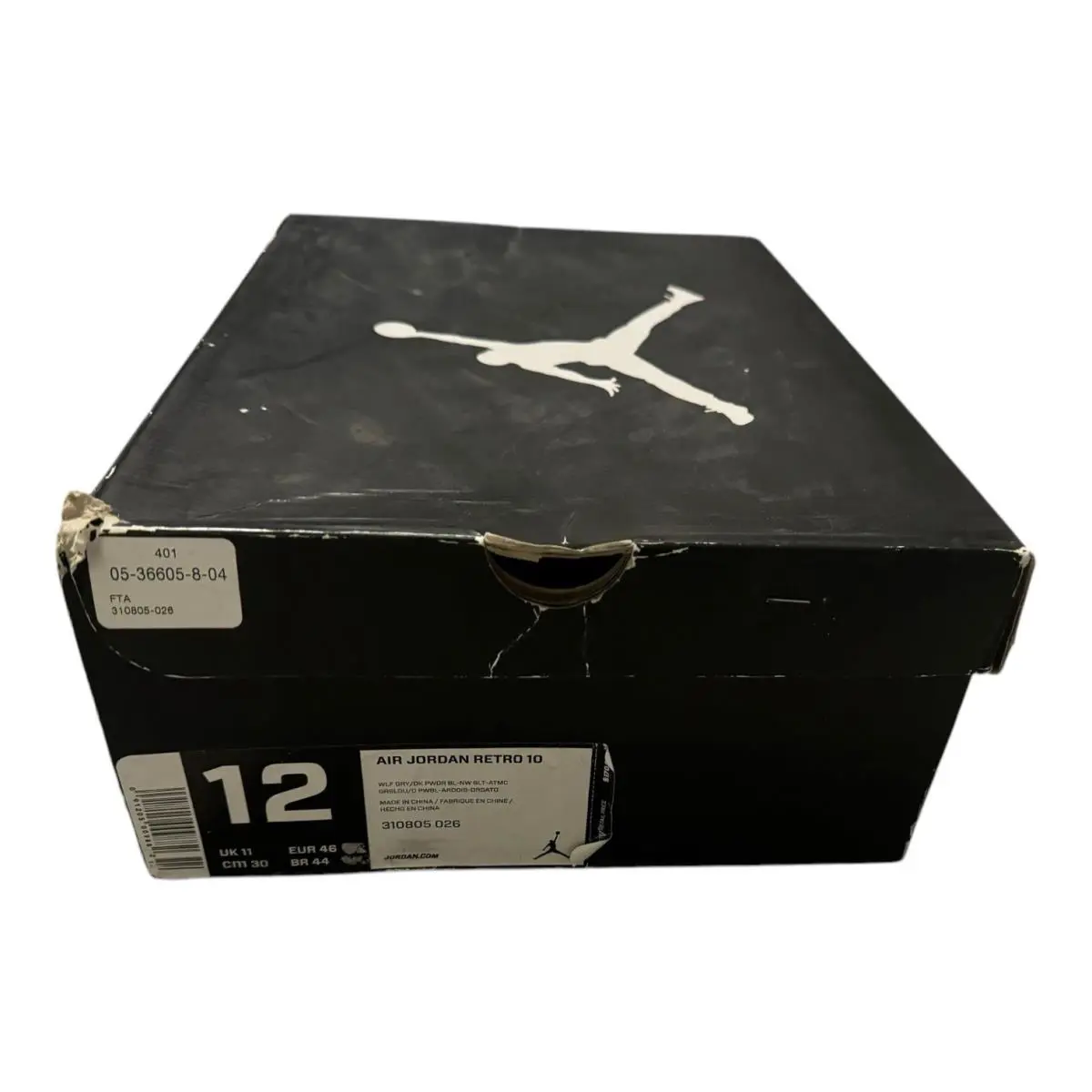 Nike shoes - Air Jordan 10 - Air - 310805 026 - Gray (UPC: 091205009882) 9