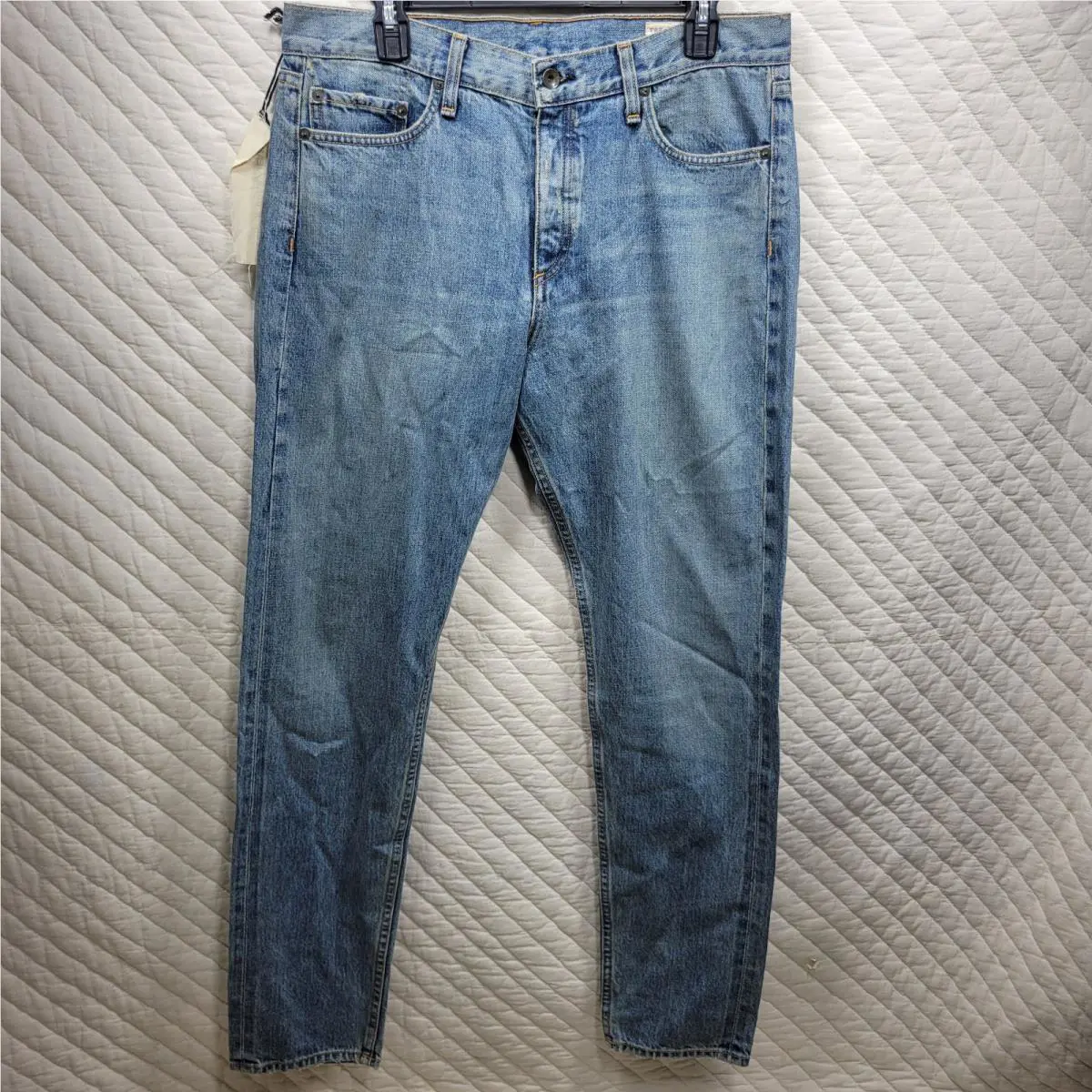 Rag Bone Jeans Womens 31 Fits 34x31 Blue Denim Marilyn