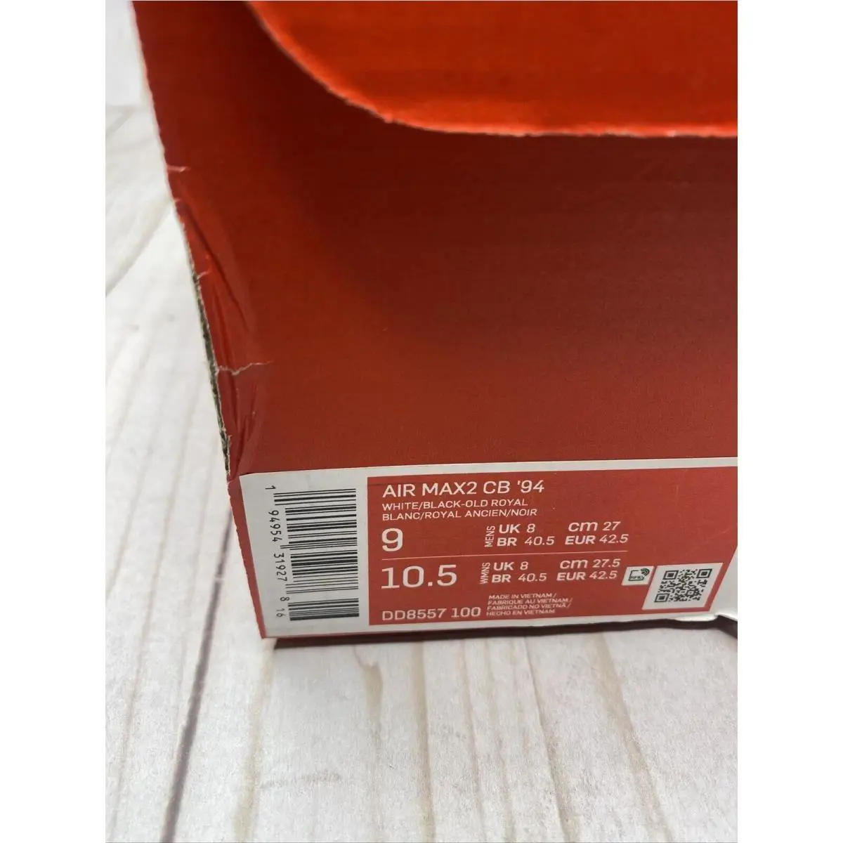 Nike shoes - Nike Air Max CB - Air Max - DD8557-100 - White 9