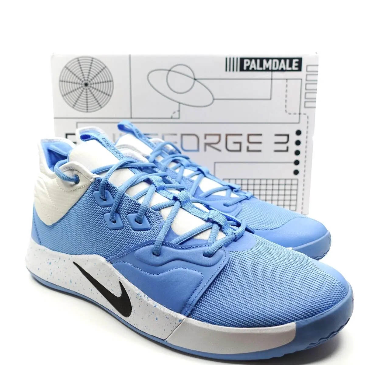 Nike PG 3 TB Promo University Blue Basketball Shoes Men`s Size 13.5 CN9513-403