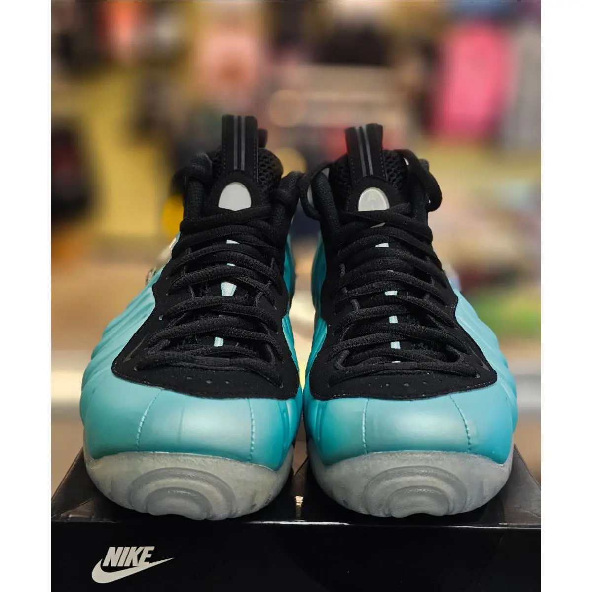Nike shoes - Nike Air Foamposite - Air Foamposite - 624041-303 - Green, Manufacturer: Island Green (UPC: 00884497516981) 0
