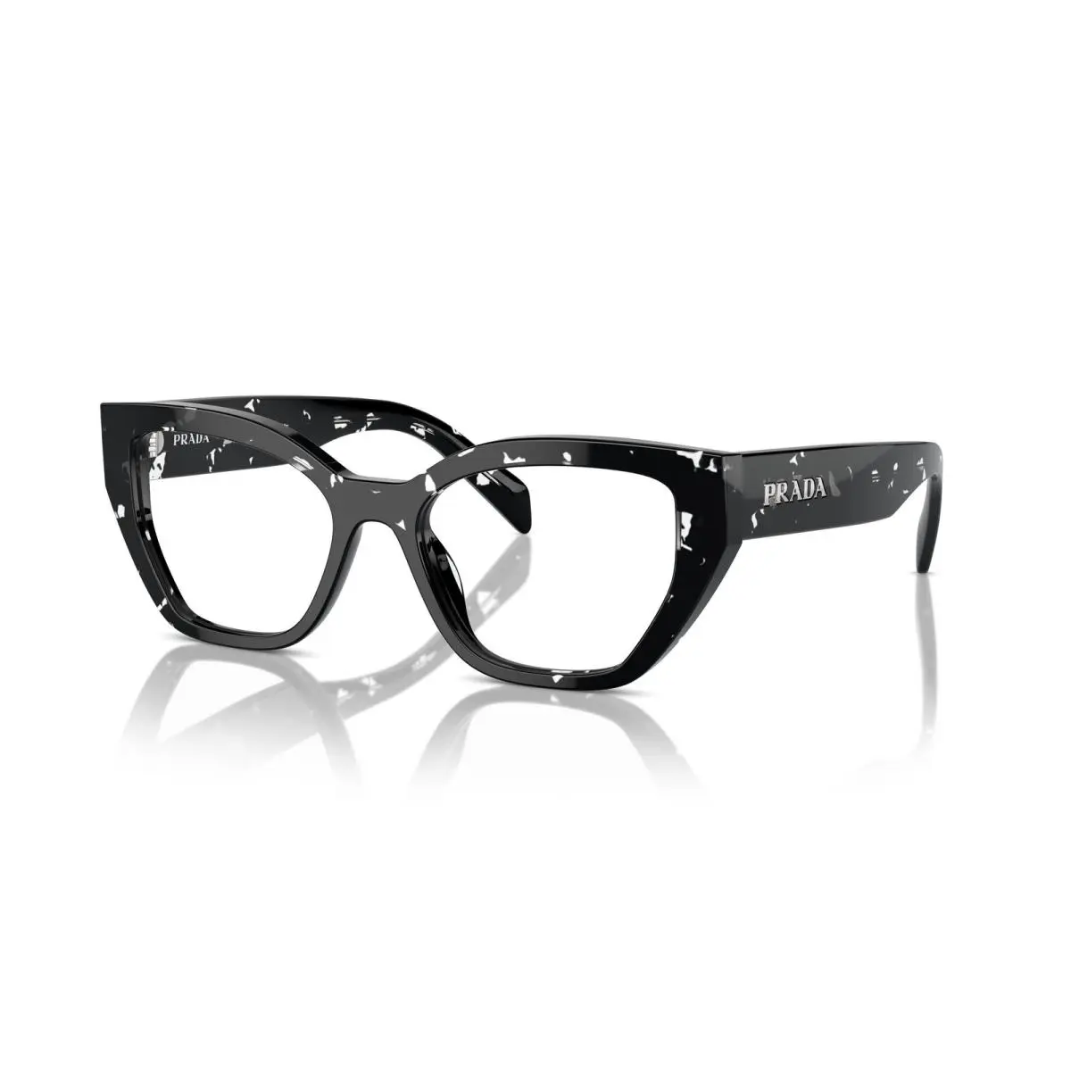 Prada A16V Eyeglasses 15O1O1 Black