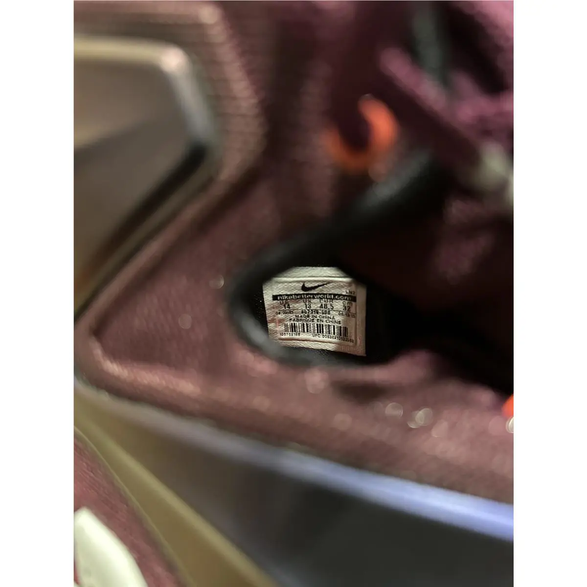 Nike shoes - Nike LeBron 13 - LeBron - 807219-500 - Purple 9