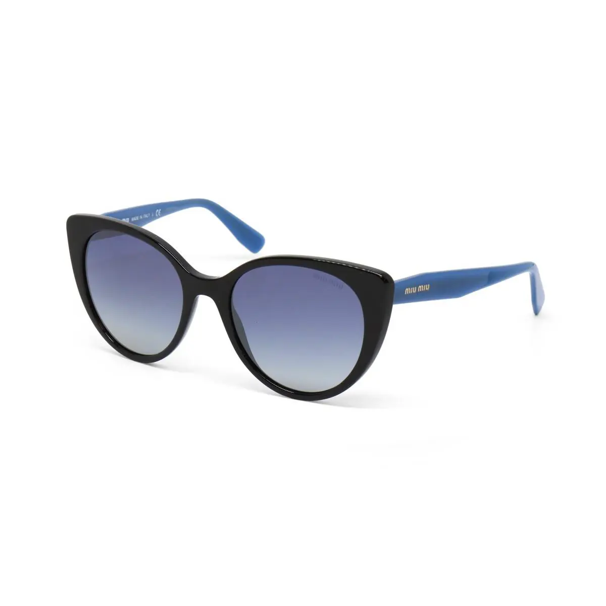 Miu Miu Sunglasses MU 04XS 1AB 3A0 Black/grey For Women