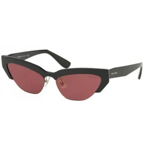 Miu Miu Sunglasses MU 04US 1AB 0A0 Black/brown For Women