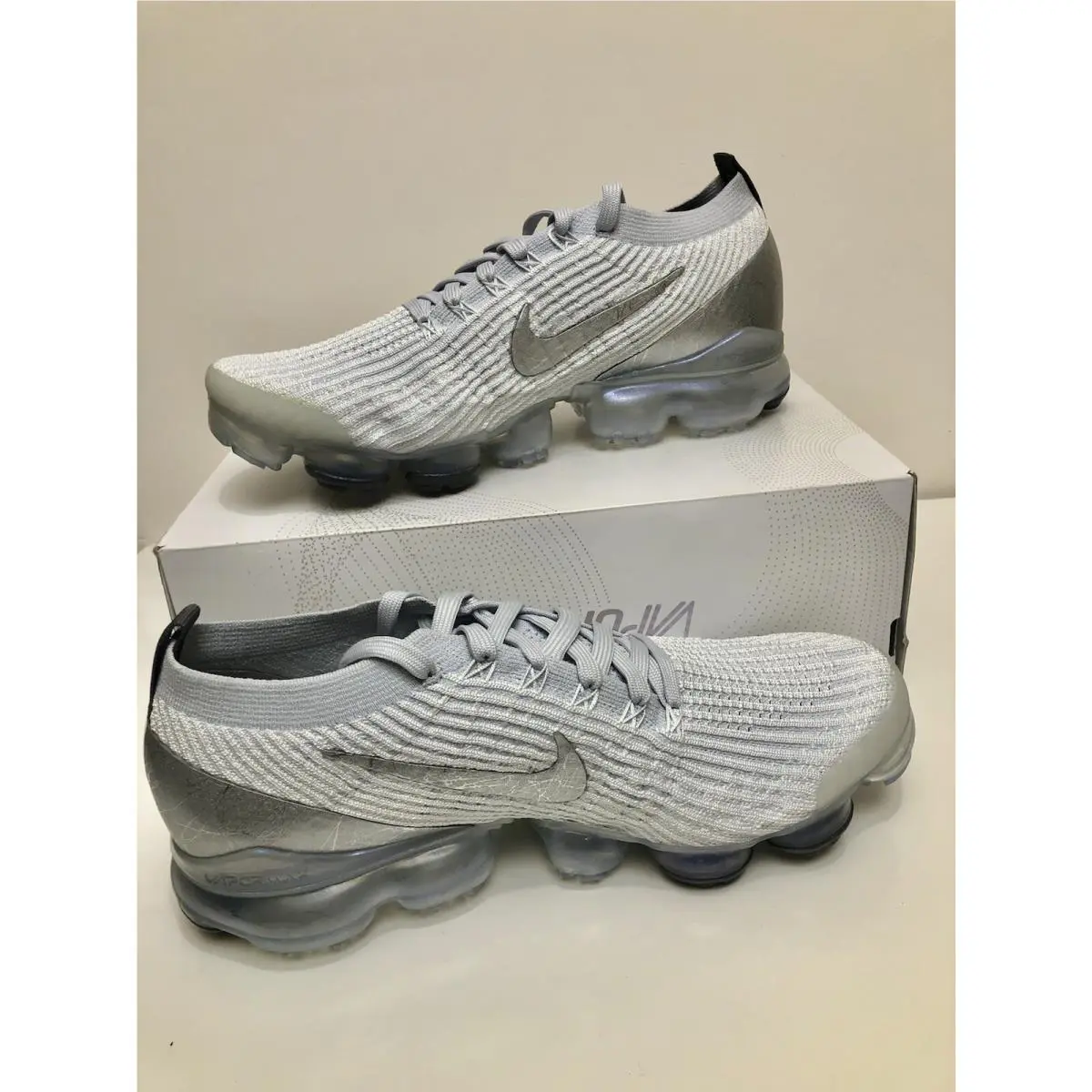 Nike shoes - Nike Air Vapormax Flyknit - Air Vapormax Flyknit - AJ6900101 - Silver 1
