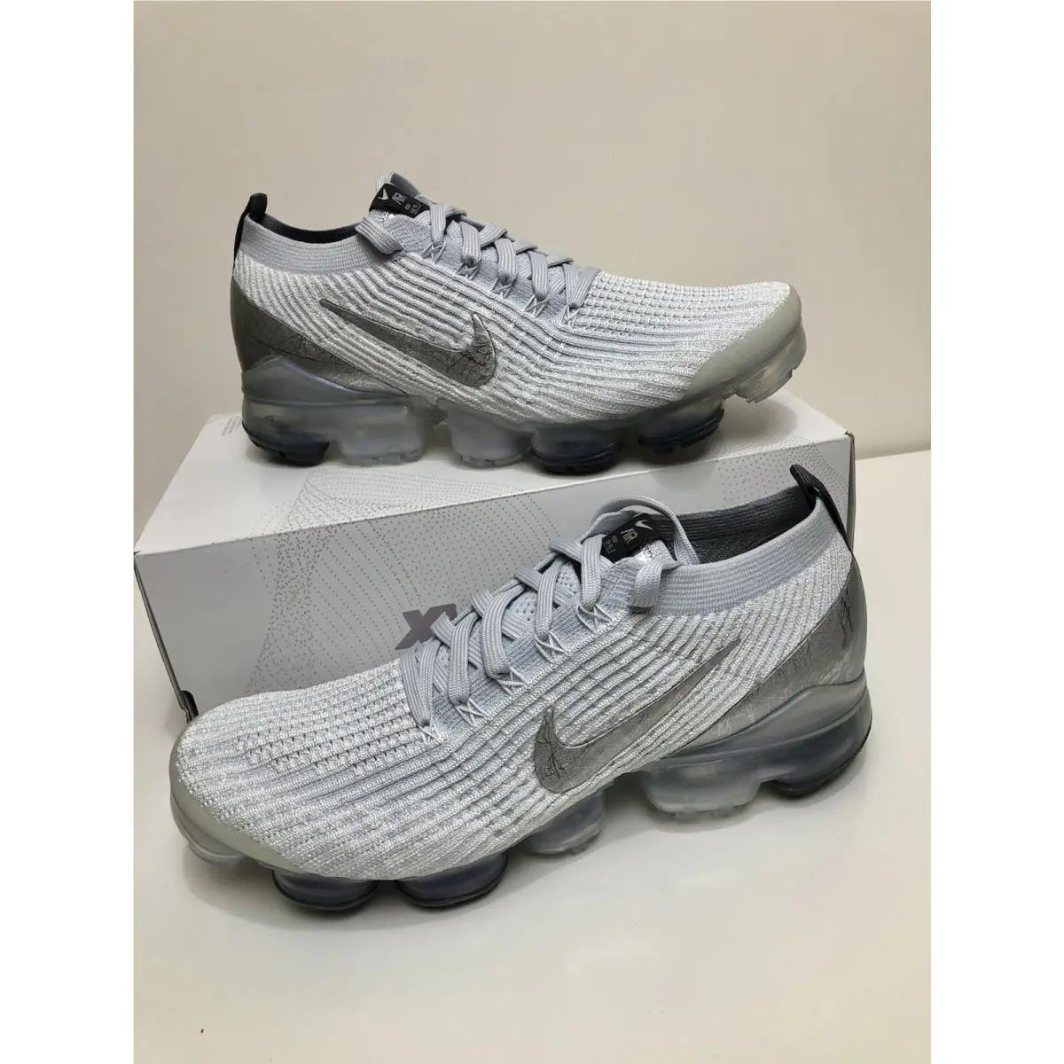 Nike shoes - Nike Air Vapormax Flyknit - Air Vapormax Flyknit - AJ6900101 - Silver 2