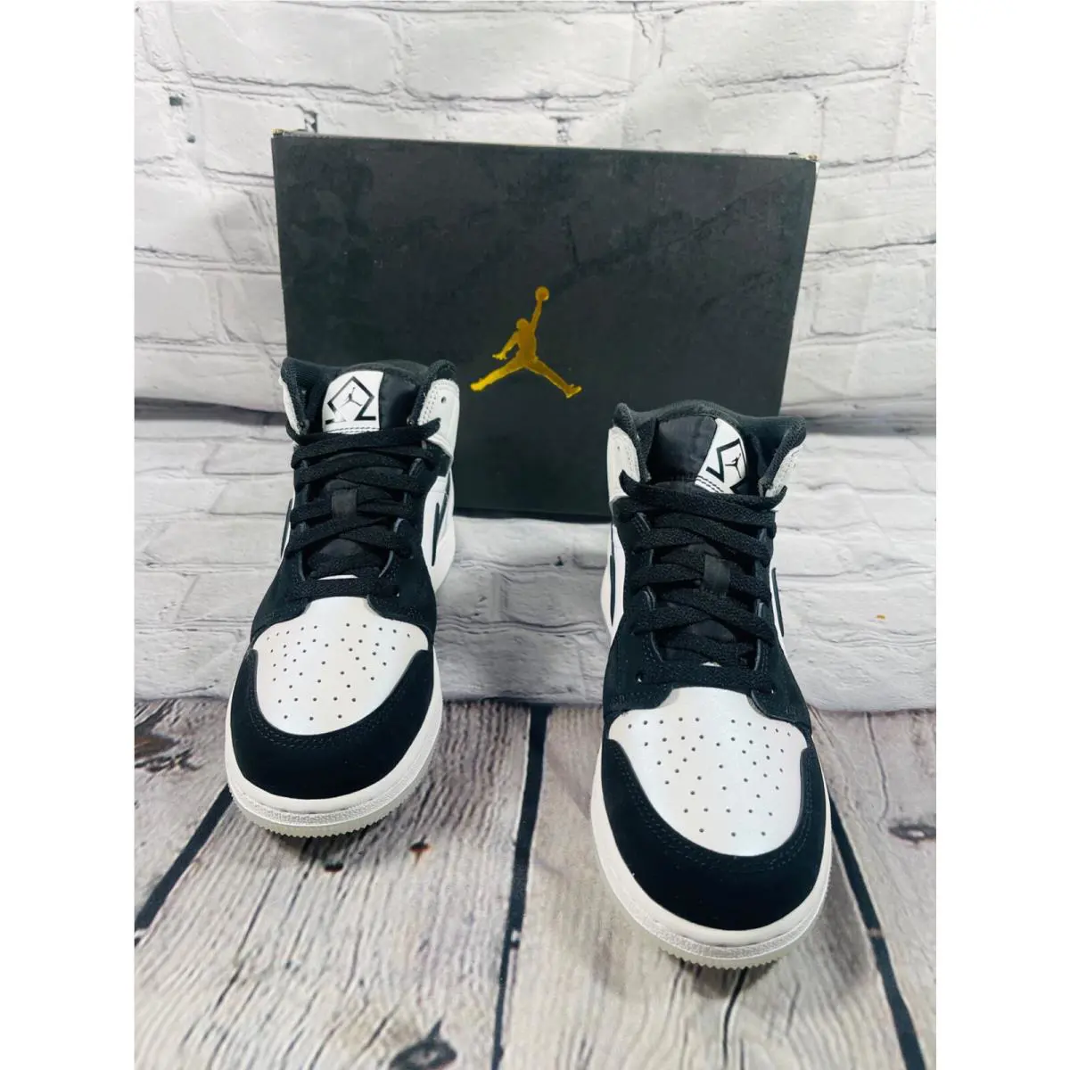 Nike shoes - Nike Air Jordan 1 - Air - DN4321-100 - WHITE-BLACK-MULTI-COLOR 1