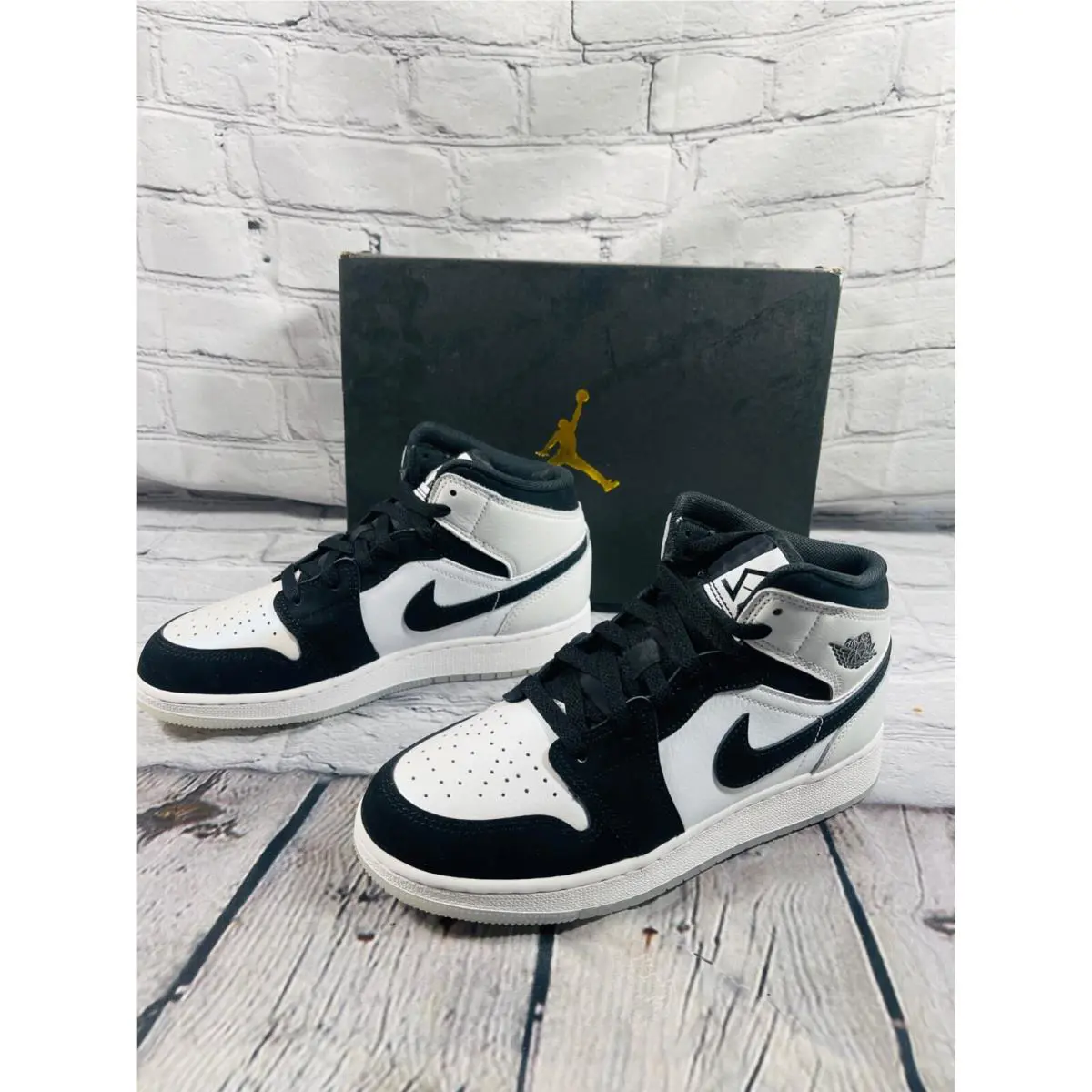 Nike shoes - Nike Air Jordan 1 - Air - DN4321-100 - WHITE-BLACK-MULTI-COLOR 2