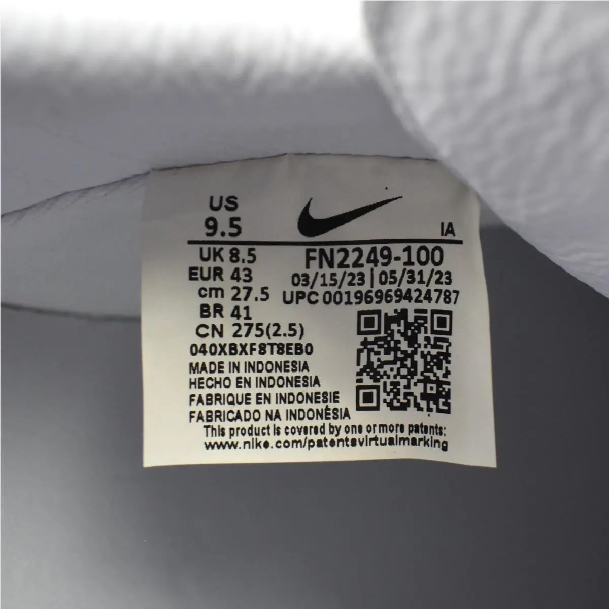 Nike shoes - Nike Tennis Classic - Tennis Classic - FN2249-100 - White 9