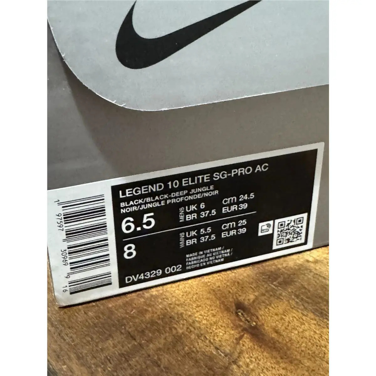 Nike shoes Tiempo Legend - Black 10