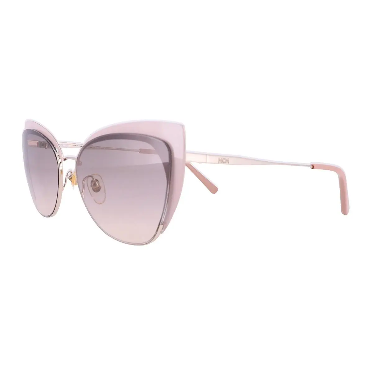 Mcm 144S 717 Shiny Gold Cat Eye Sunglasses