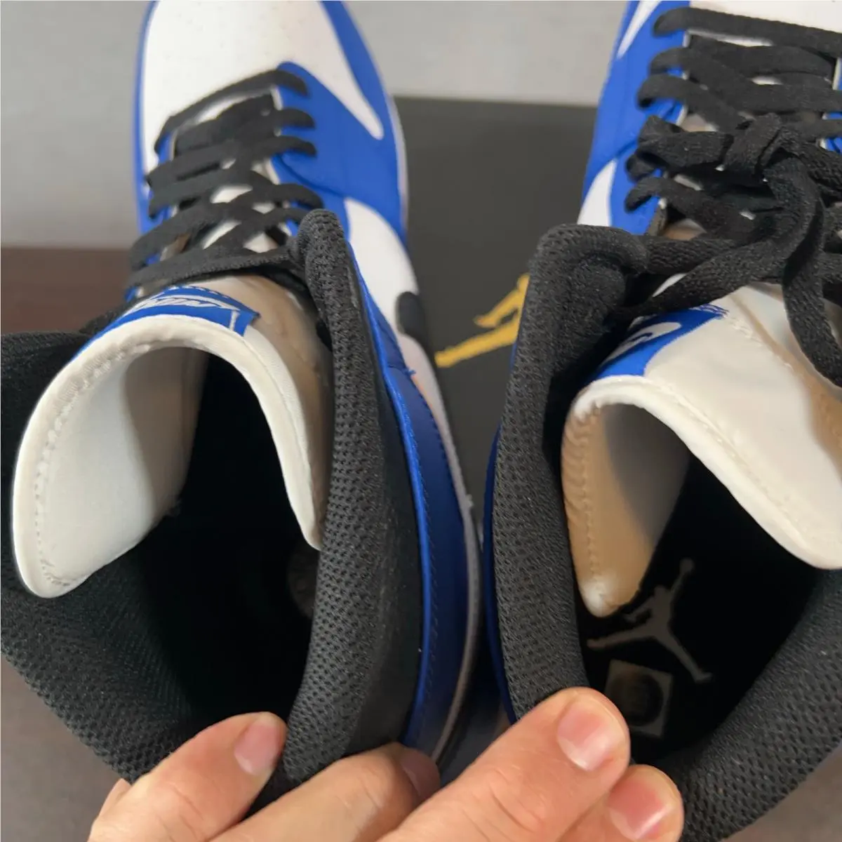 Nike shoes - Air Jordan 1 - Air - CJ8524-411 - Blue, Manufacturer: Game Royal/White/Black 9
