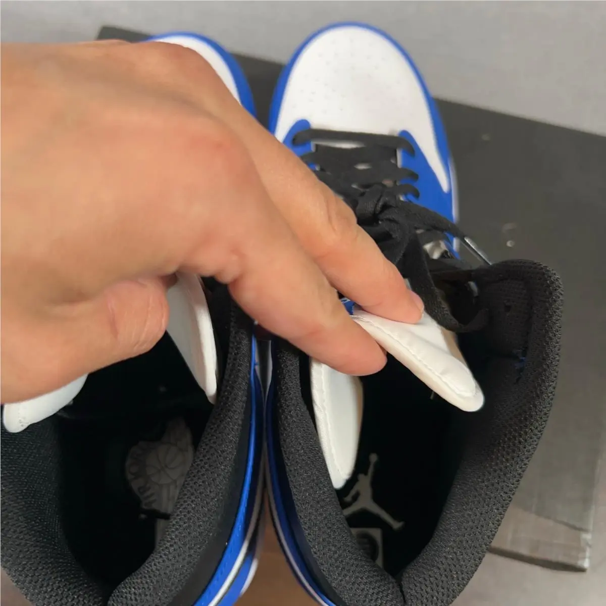 Nike shoes - Air Jordan 1 - Air - CJ8524-411 - Blue, Manufacturer: Game Royal/White/Black 8