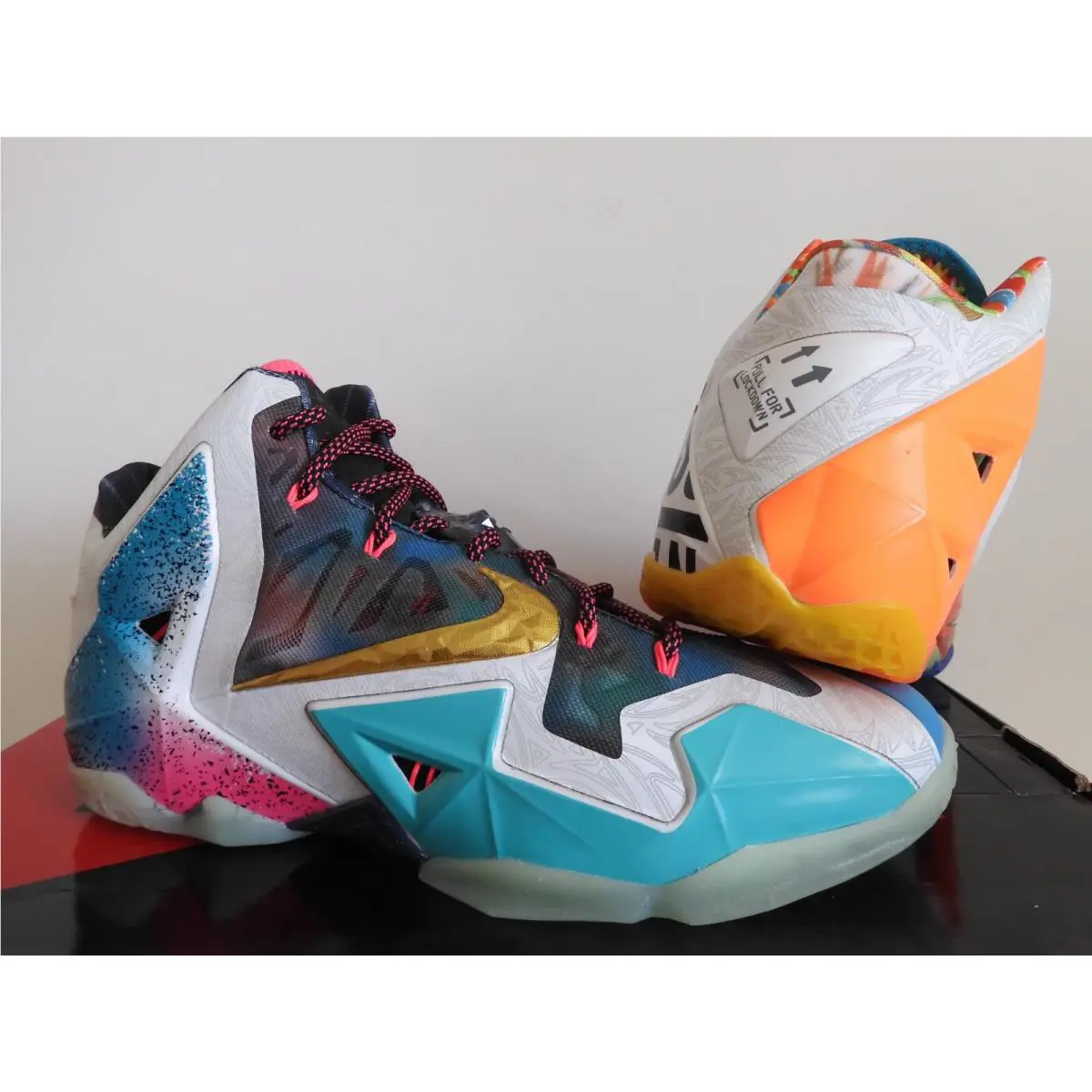 Nike shoes - Nike LeBron 11 - LeBron - 650884-400 - Black (UPC: 887231846788) 0