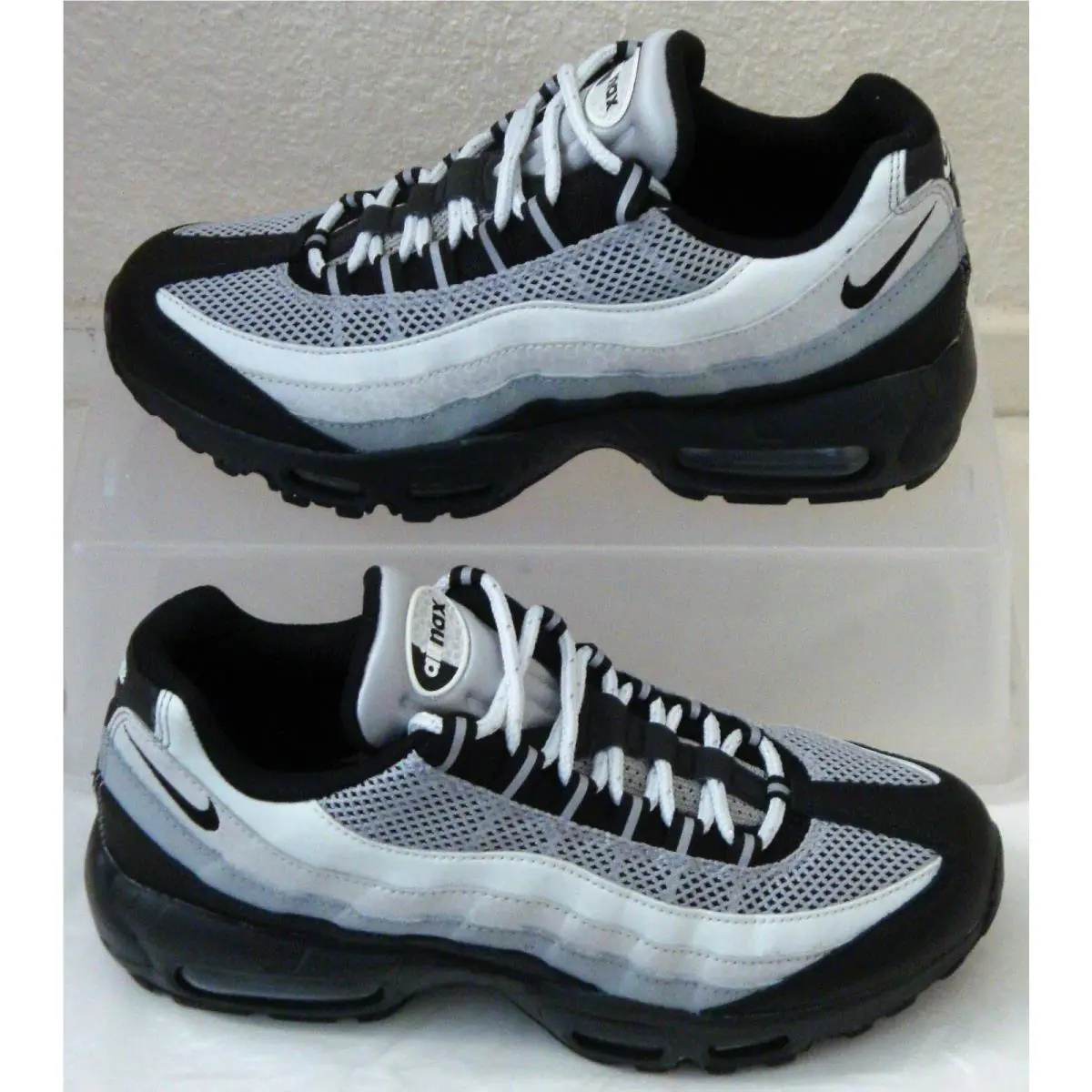 Nike Air Max 95 LX Black Grey Womens US Size 8 UK 5.5 Eur 39 DV5581 001