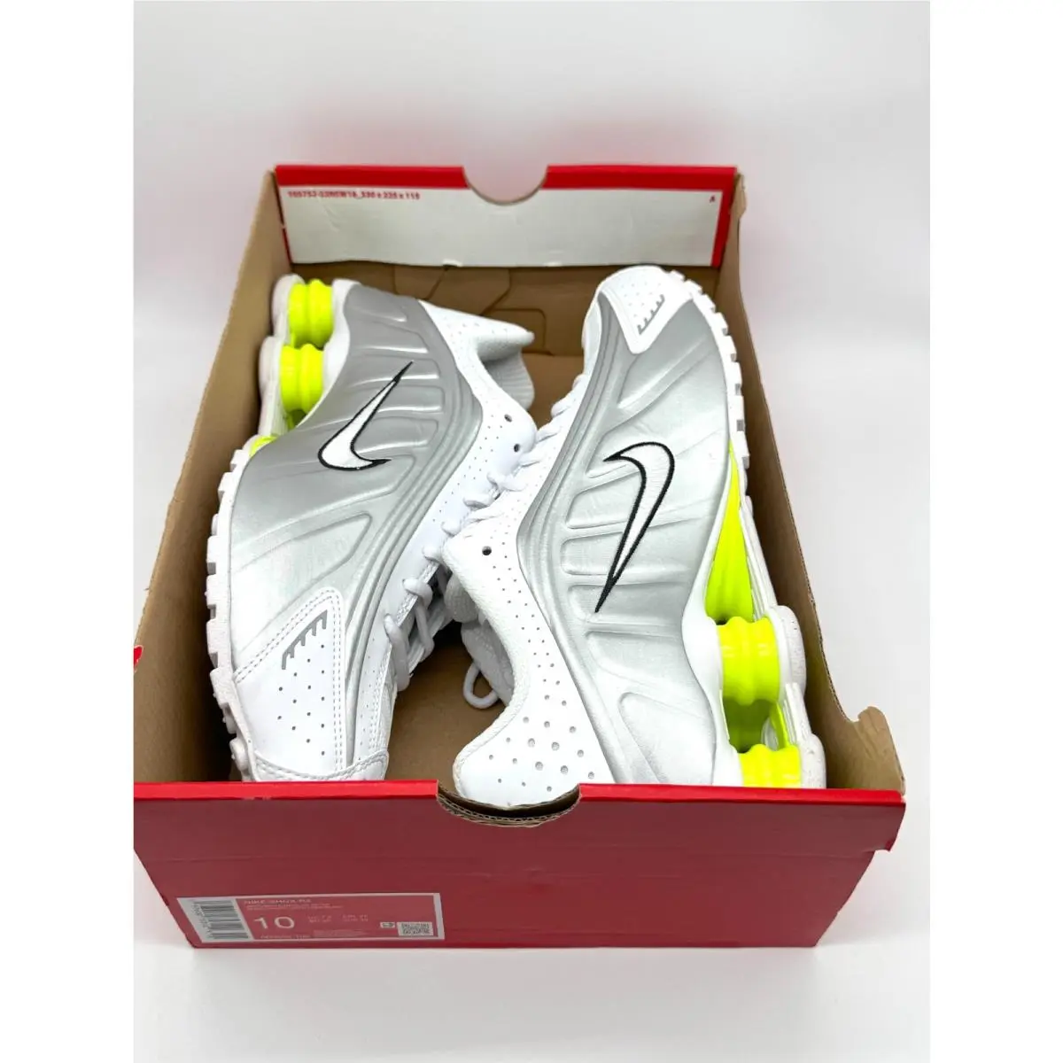 Nike shoes - Nike Shox R4 - Shox - AR3565-102 - Silver (UPC: 197600753129) 7