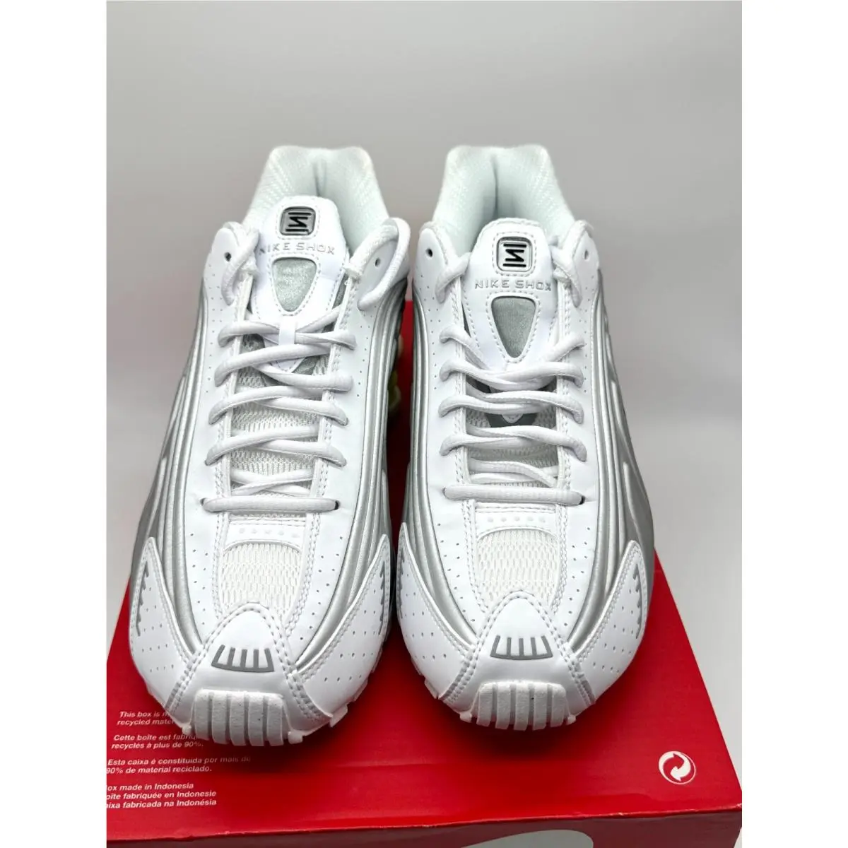 Nike shoes - Nike Shox R4 - Shox - AR3565-102 - Silver (UPC: 197600753129) 0