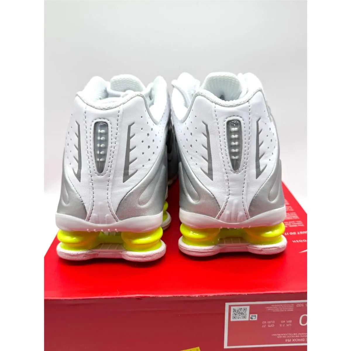 Nike shoes - Nike Shox R4 - Shox - AR3565-102 - Silver (UPC: 197600753129) 2