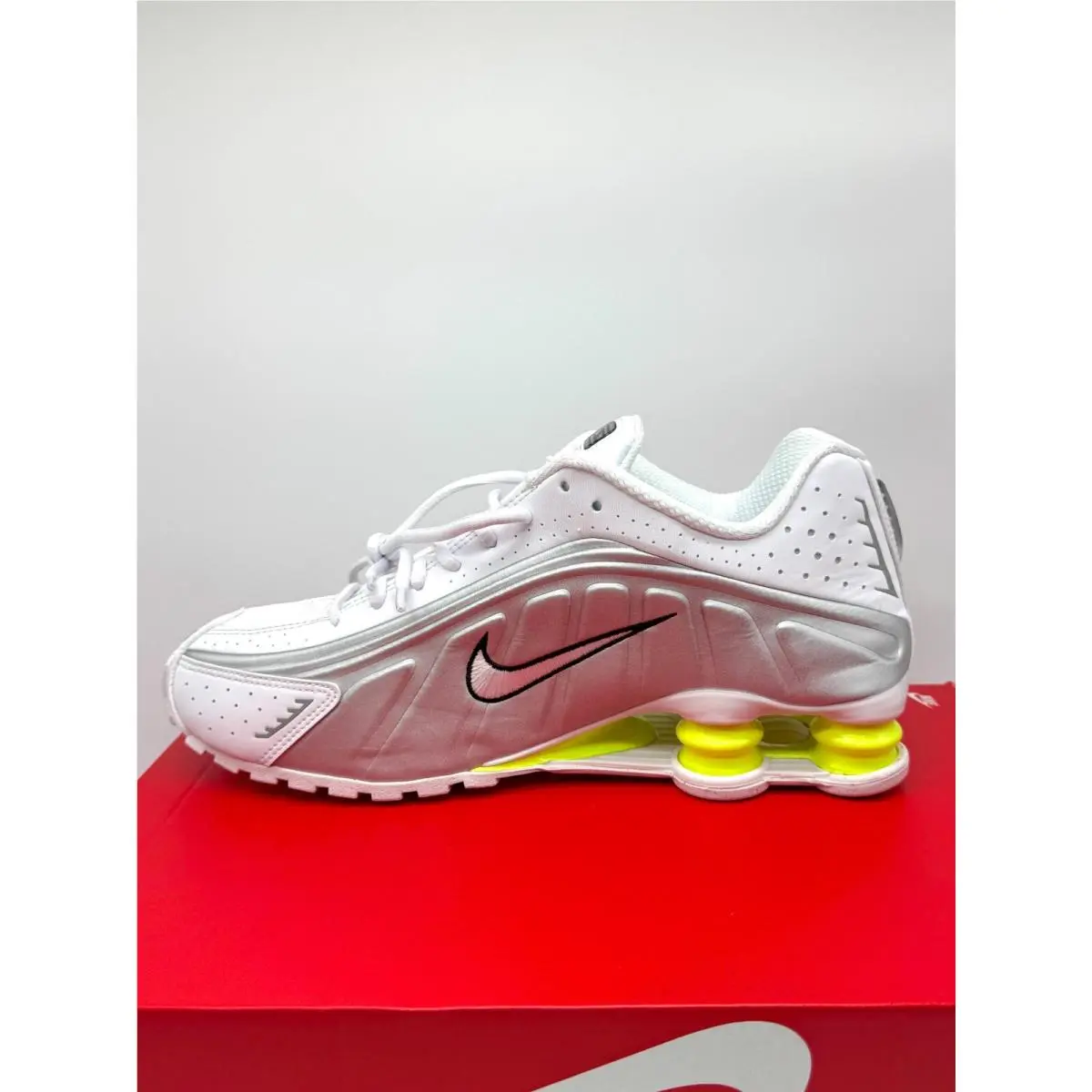 Nike shoes - Nike Shox R4 - Shox - AR3565-102 - Silver (UPC: 197600753129) 4