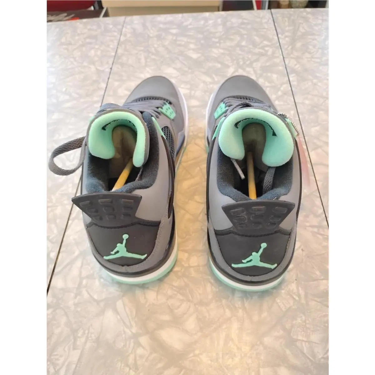 Nike shoes - Air Jordan 4 - Air - 308497-033 - Green (UPC: 0887225129606) 0