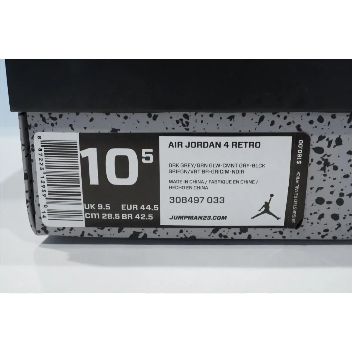 Nike shoes - Air Jordan 4 - Air - 308497-033 - Gray (UPC: 0887225129590) 18