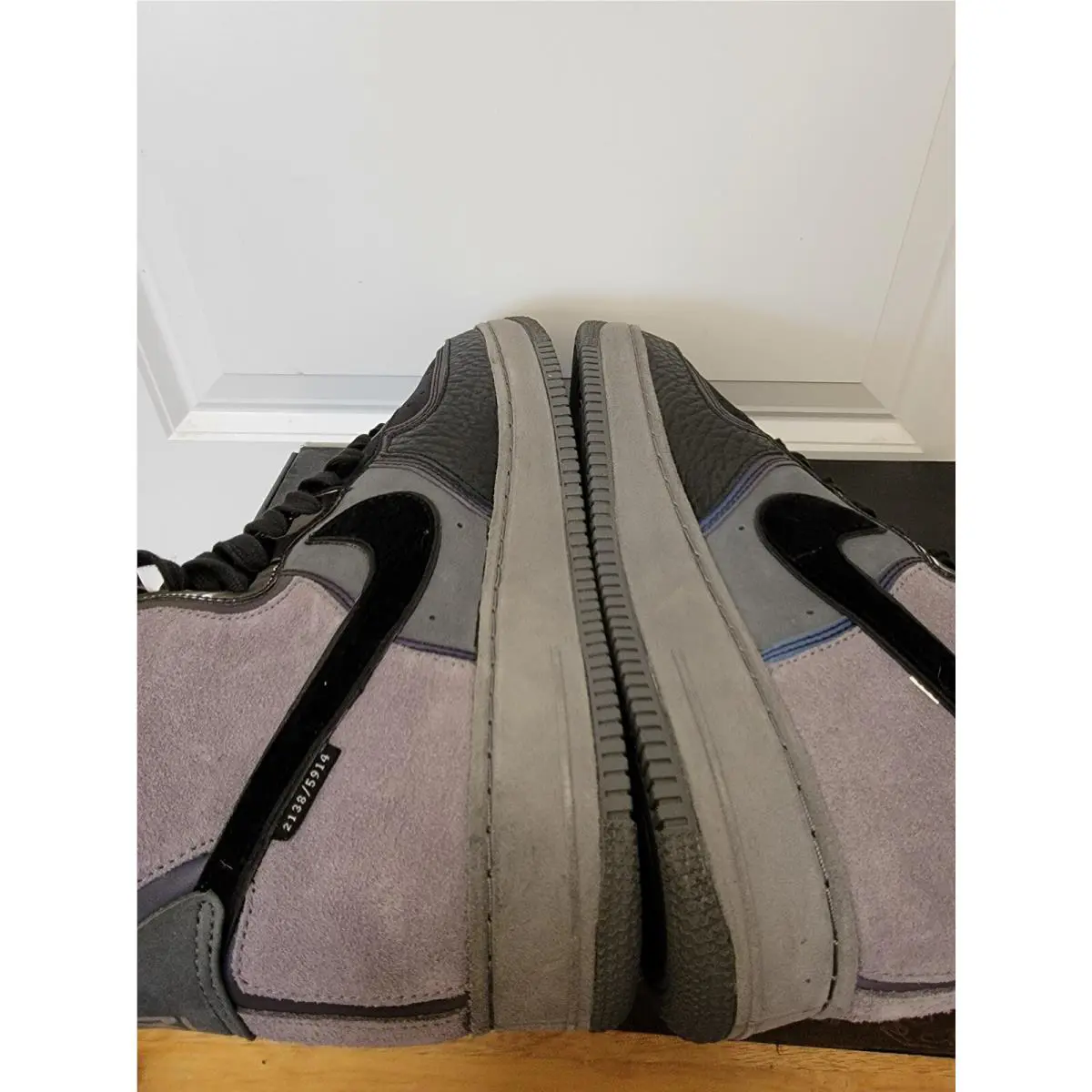 Nike shoes - Nike Air Force 1 - Air Force - CT6665-001 - Black/Anthracite 1
