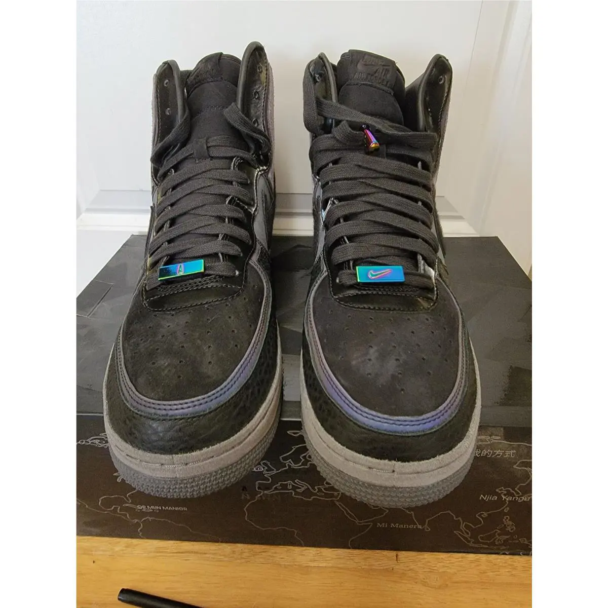 Nike shoes - Nike Air Force 1 - Air Force - CT6665-001 - Black/Anthracite 2