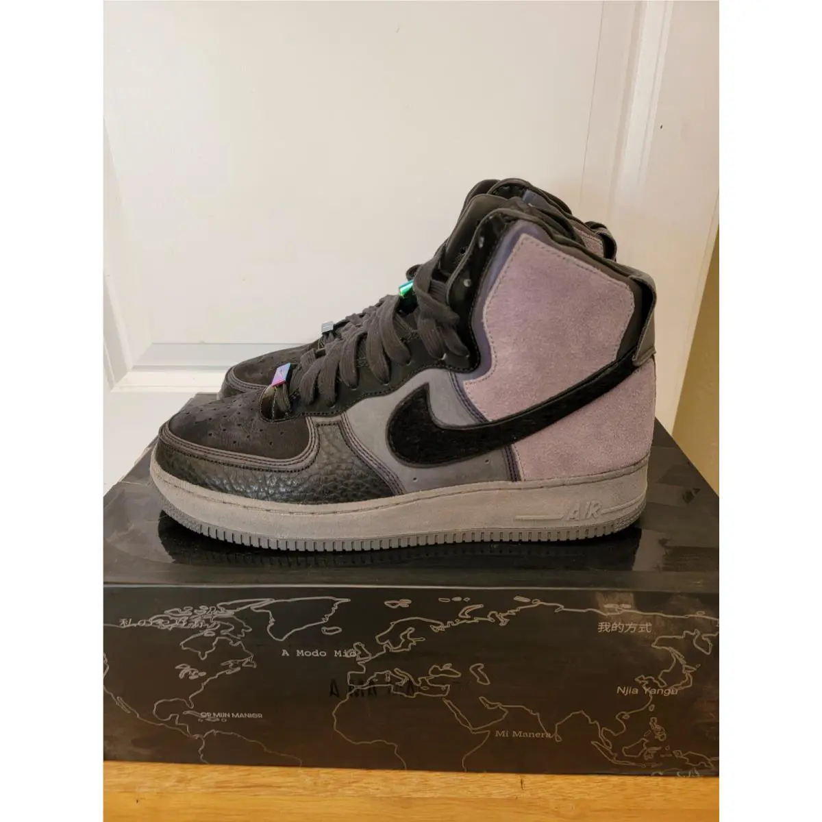 Nike shoes - Nike Air Force 1 - Air Force - CT6665-001 - Black/Anthracite 3