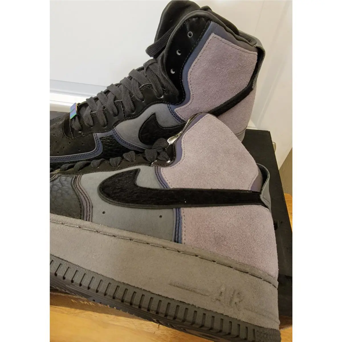 Nike shoes - Nike Air Force 1 - Air Force - CT6665-001 - Black/Anthracite 5