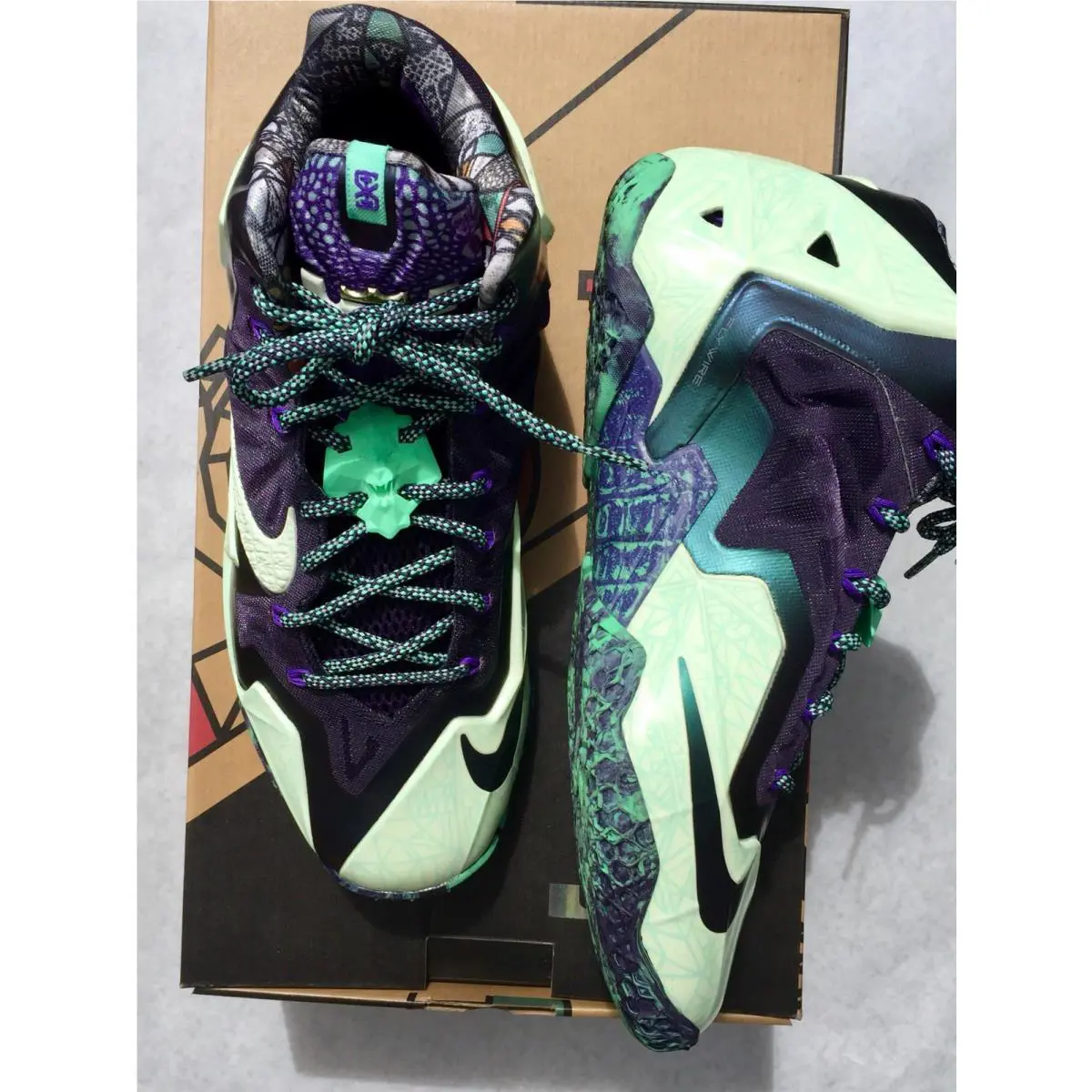 Nike shoes - Nike LeBron 11 - LeBron - 647780 735 - Purple 1