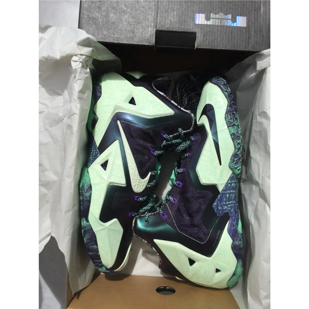 Nike shoes - Nike LeBron 11 - LeBron - 647780 735 - Purple 8