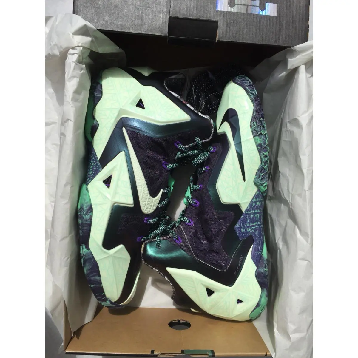 Nike shoes - Nike LeBron 11 - LeBron - 647780 735 - Purple 9