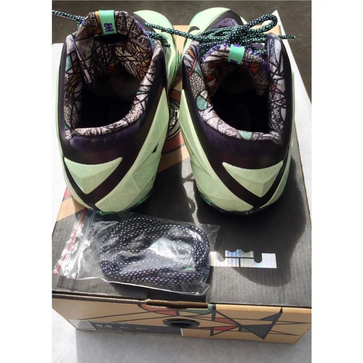 Nike shoes - Nike LeBron 11 - LeBron - 647780 735 - Purple 11